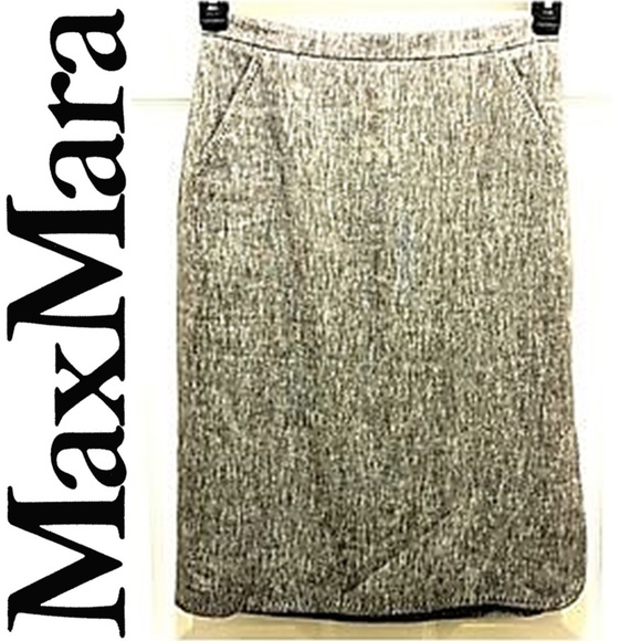 MAX MARA * ITALY LINED PENCIL SKIRT - Picture 1 of 8